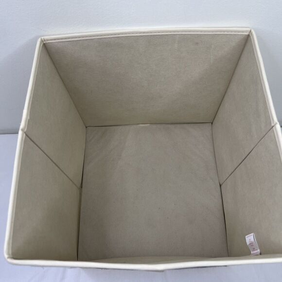 3 Sprouts Children's Foldable Fabric Storage Cube Box Toy Bin, Hedgehog - Picture 3 of 6